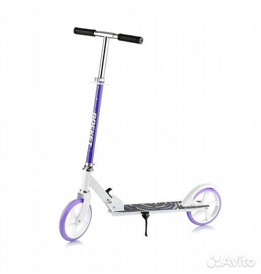 Самокат rocket R0066, 200 мм, сиреневый