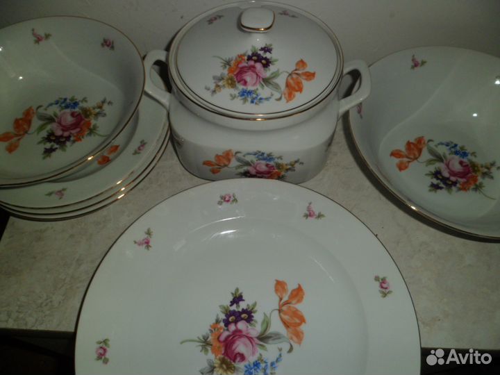 Продаю часть столового сервиза, Чехословакия