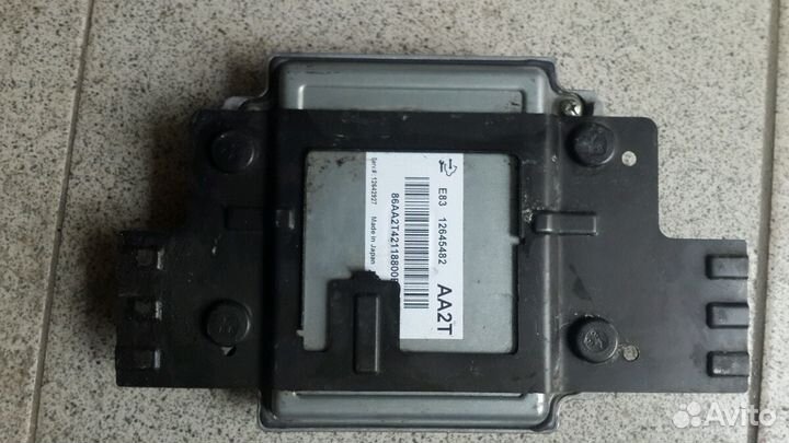 Chevrolet Aveo t300 эбу. мозги