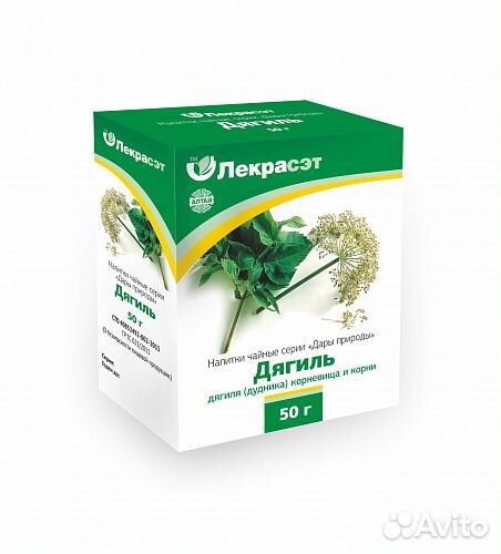 Дягиль чайный напиток