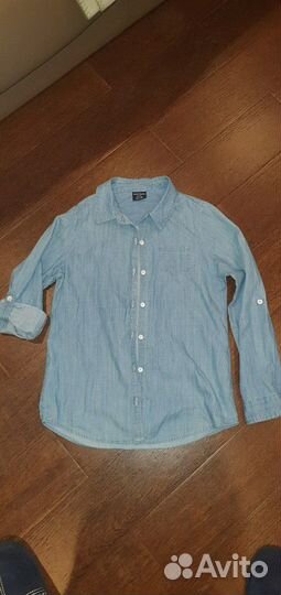 Джинсовая рубашка Faded Glory