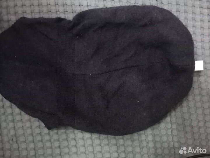 Шапка шлем для мальчика 48-50 р-р темно-синяя