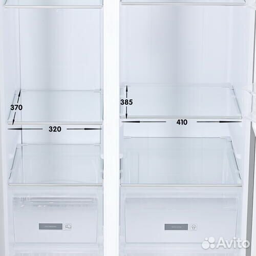 Холодильник dexp SBS4-59AKAчерный