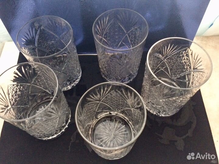 Хрустальные стаканы СССР