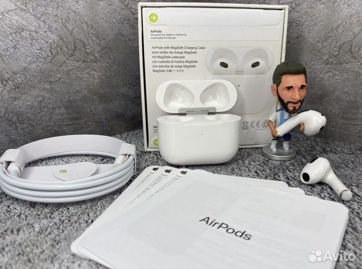 AirPods 3 Premium+ (Качество 1к1; Гарантия)