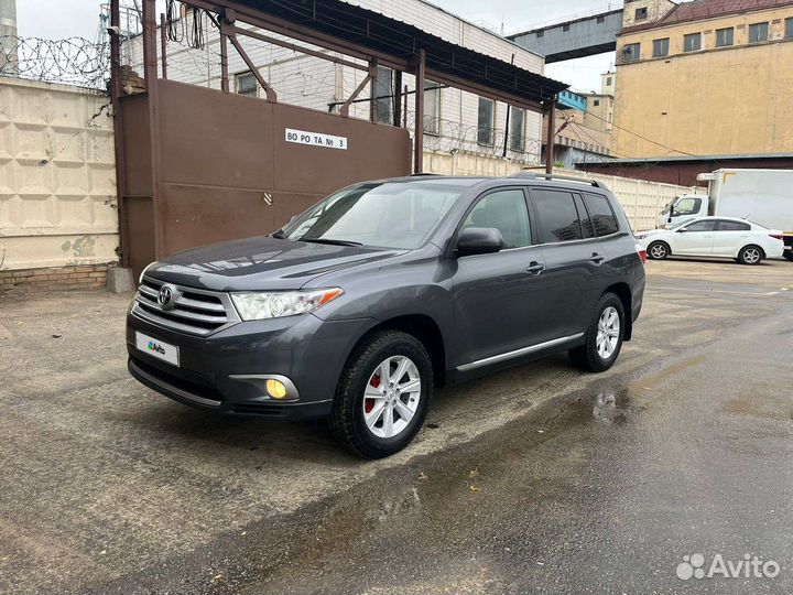 Toyota Highlander 2.7 AT, 2010, 169 000 км