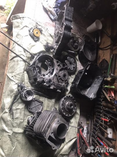 Двигатель на ирбис ттр 125 разбор