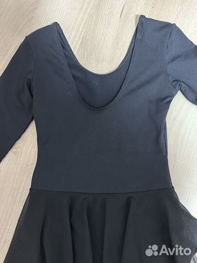 Купальник для танцев черный