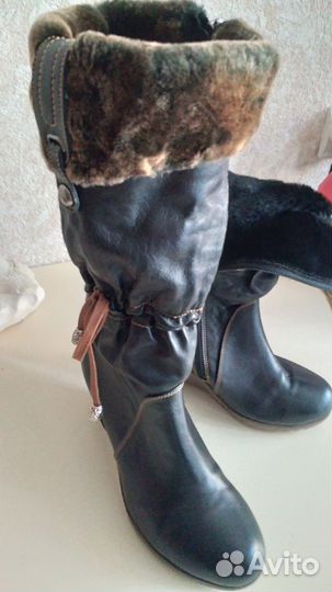 Сапоги зимние новые