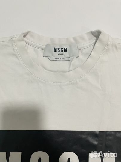 Футболка женская msgm оригинал Италия