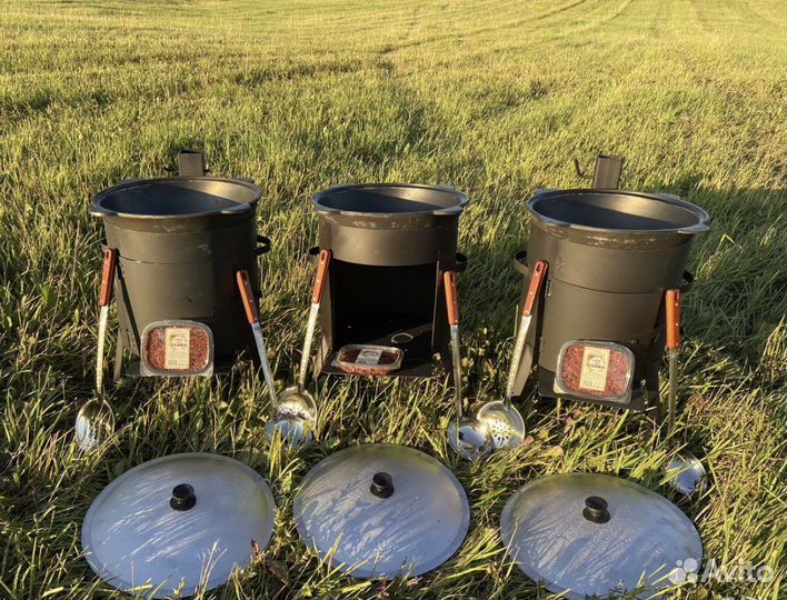 Kазан чугyнный 10л