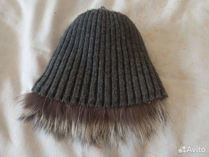 Шапка песец