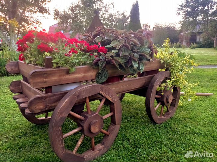 Декоративная телега