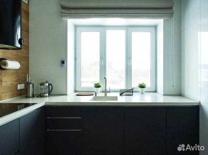 Кухонный гарнитур в современном стиле на заказ