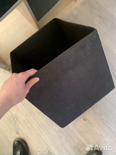Боксы Икеа для стеллажа