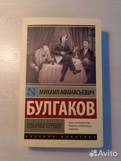 Книга «Собачье сердце» М.А.Булгаков