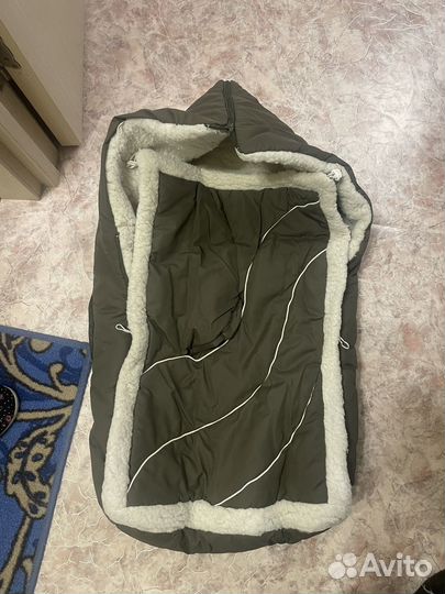 Зимний конверт в коляску