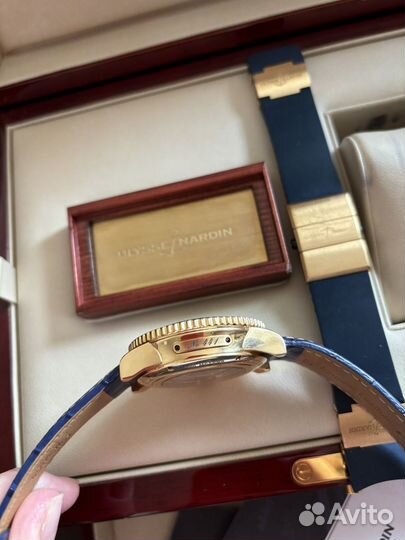 Часы Ulysse Nardin Maxi Marine Diver blue surf