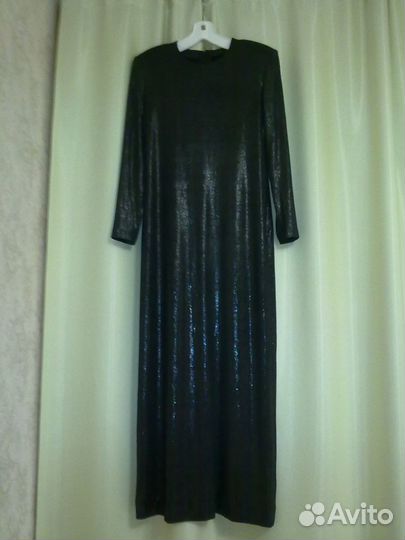 Вечернее платье макси 50 размера
