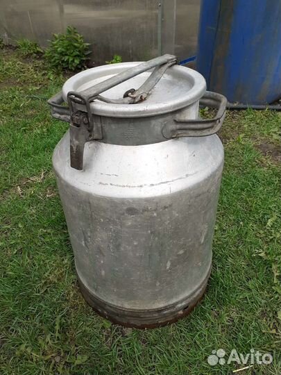 Фляга алюминиевая бу 40л