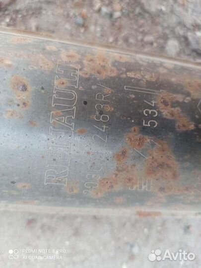 Выхлопная труба рено логан 2 Logan 2 2020