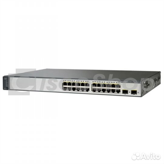 Коммутатор Cisco Catalyst WS-C3750V2-24PS-E