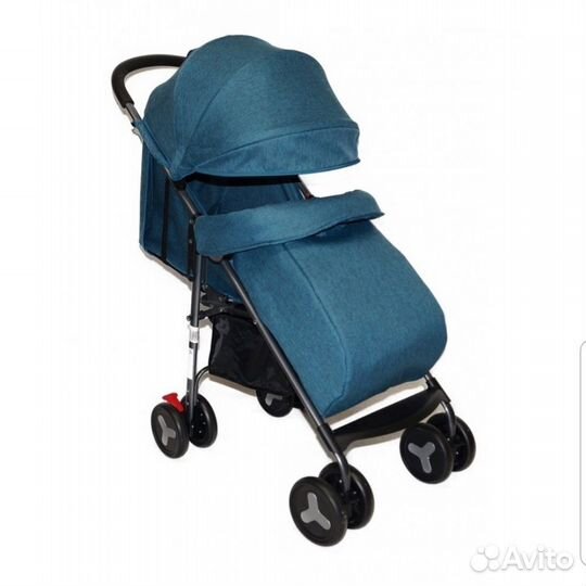 Прогулочная коляска Teddy Bear 8133 Бирюзовый