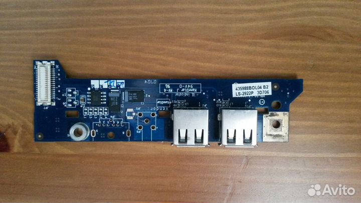 Плата включения и USB портами Acer