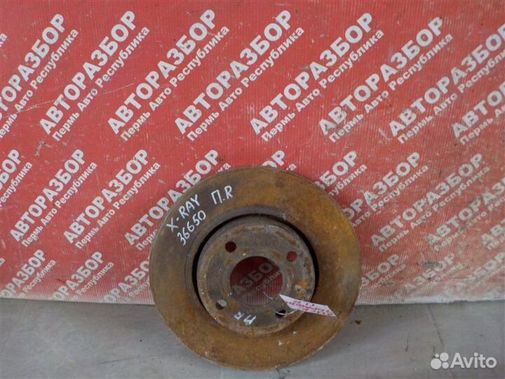 Диск тормозной передний правый LADA X-Ray 21129