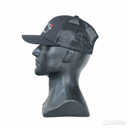 61923 Бейсболка Koi с сеткой черный