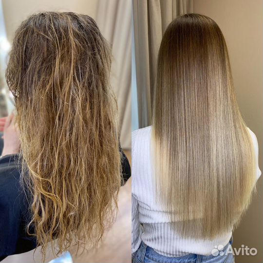 Кератиновое выпрямление, ботокс, нанопластика