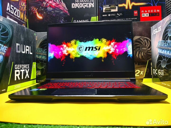 Ноутбук игровой MSI Core i5-11th / RTX 3050