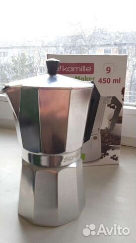 Гейзерная кофеварка на 450 мл