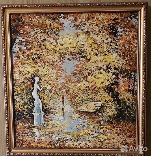 Картина маслом на холсте пейзаж