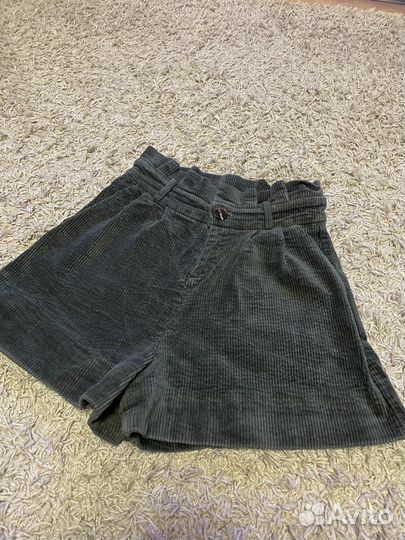 Замшевые шорты