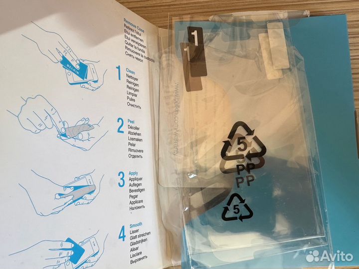 Защитное стекло Samsung Galaxy S III Belkin 2 шт