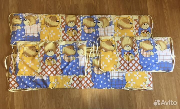 Бортики в детскую кроватку