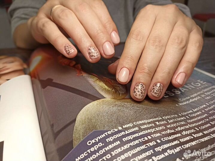 Маникюр, покрытие гель лак