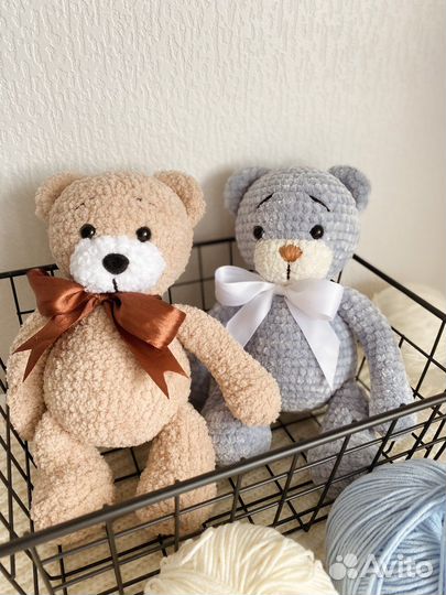 Вязаные игрушки ручной работы