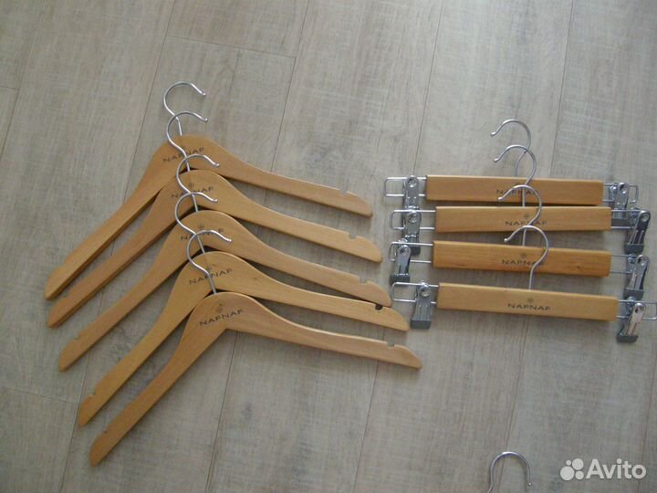 Вешалки плечики деревянные