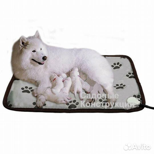 Грелка электрическая для животных большая