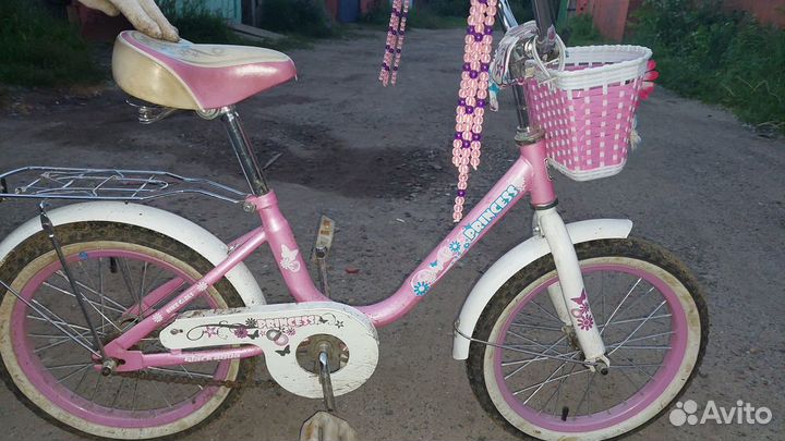 Велосипед для девочки 16 дюймов