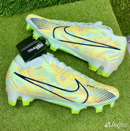 Бутсы футбольные Nike Air Zoom детские (р. 35-39)