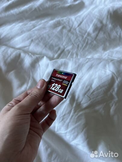 Карта памяти Transcend CompactFlash 128GB 800x