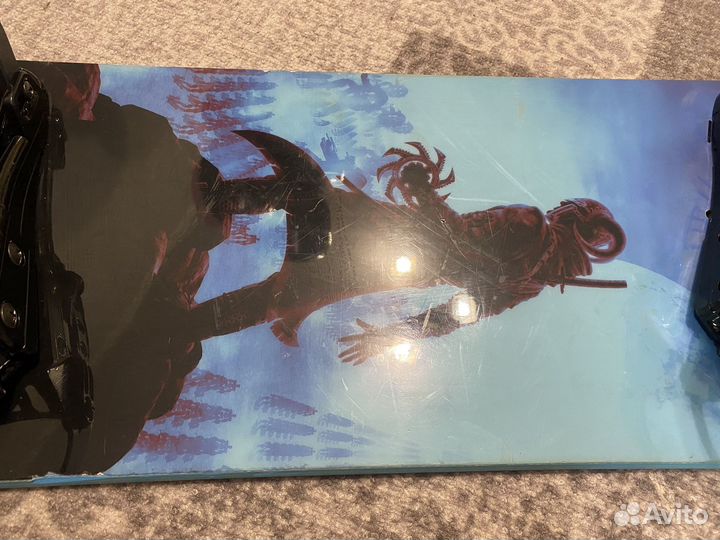 Сноуборд hammer 158-160 + крепления + ботинки