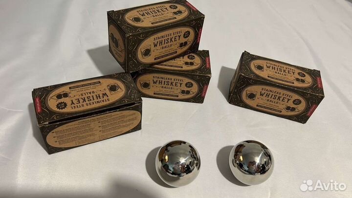 Набор охлаждающих шаров для виски Kikkerland