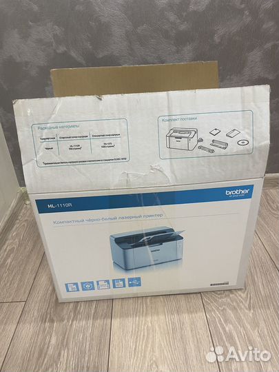 Принтер лазерный Brother HL-1110R