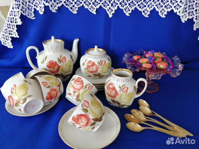 Чайный сервиз лфз Букет чайных роз