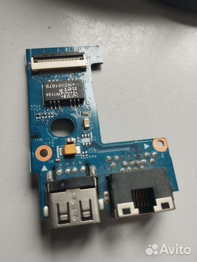 Плата USB+Lan Lenovo B570e, B570, B575 z570