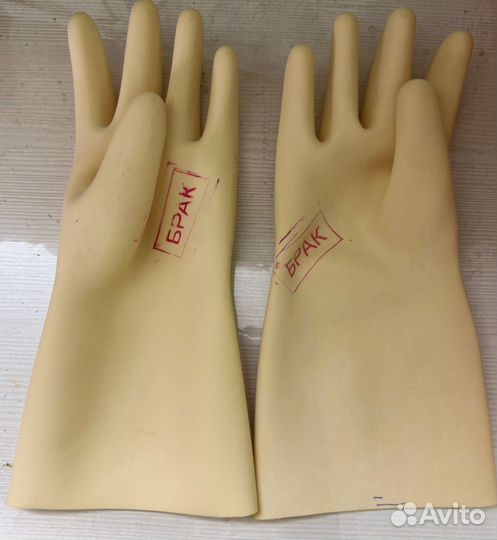 Перчатки из натурального Латекса